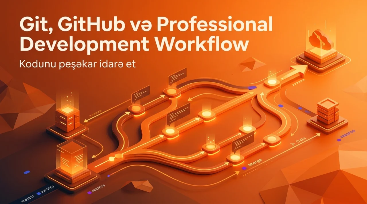 Git və GitHub: Peşəkar İş Axını